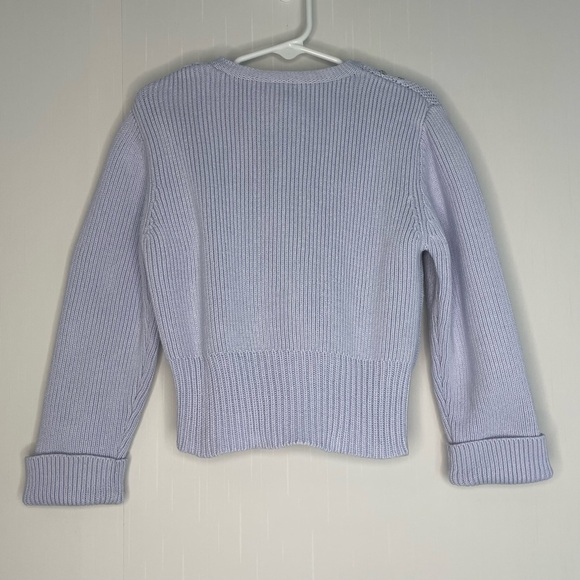Vintage Gymboree Apre Ski zip up cardigan 2004 Lavender Ribbed Size 4 - Picture 8 of 12